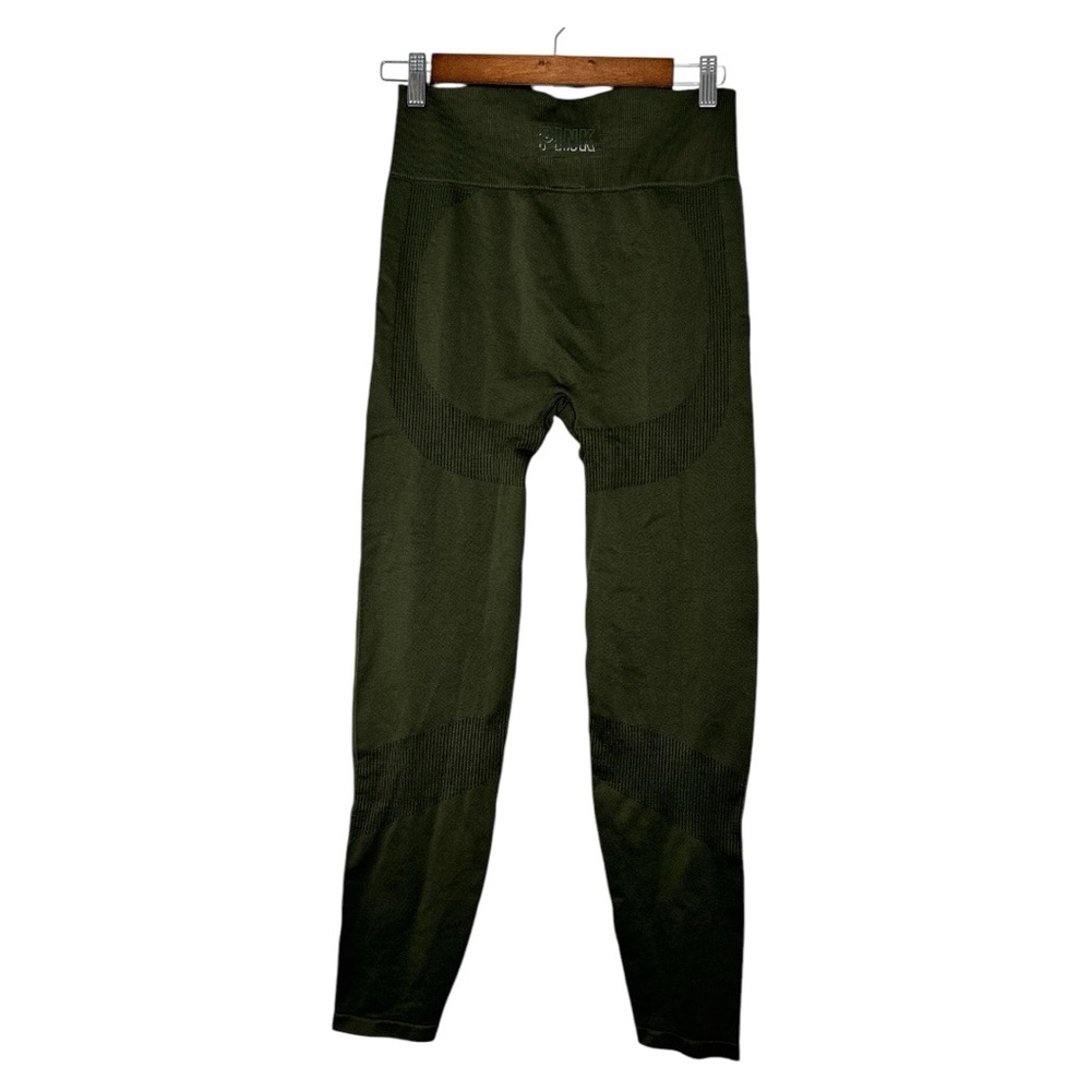 Pink Active Seamless Leggings  Olive Green M/L